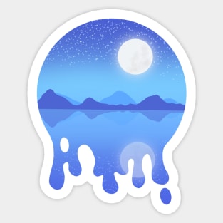 Starry Night Sticker